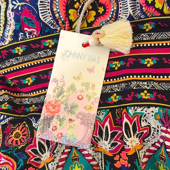 NWT [Johnny Was] Hannah Skirted Floral Printed One-Piece Swimsuit Womens Size XS - Picture 14 of 16
